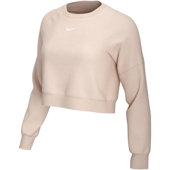 NEW Nike Phoenix Fleece Crew Women’s Sweatshirt Pink Size Medium DJ7665‑864 - Picture 3 of 10